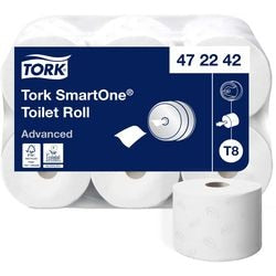 Toilet papier tork smart one wit 6 st