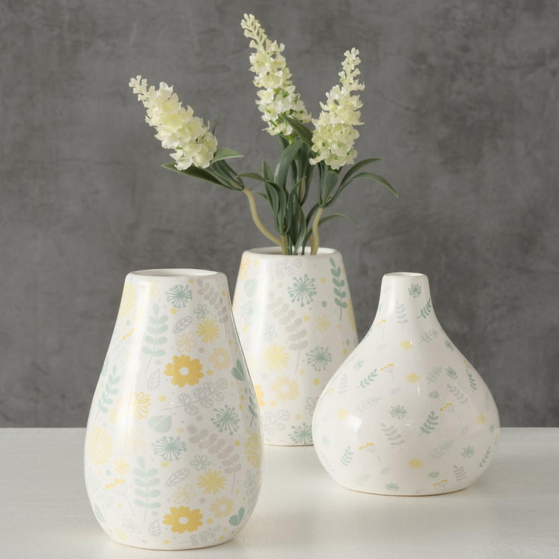 Load image into Gallery viewer, Boltze home vaas linga ø8xh14 wit
