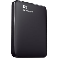 Wd elements portable 1 tb externe harde schijf (zwart, buzg0010bbk-wesn, micro-usb-b 3.2 (5 gbit s))