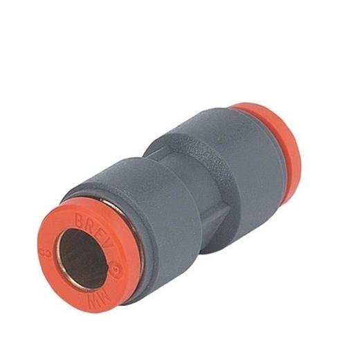 Metal work insteekkoppeling recht 6mm r19 | 10 stuks