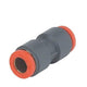 Metal work insteekkoppeling recht 6mm r19 | 10 stuks