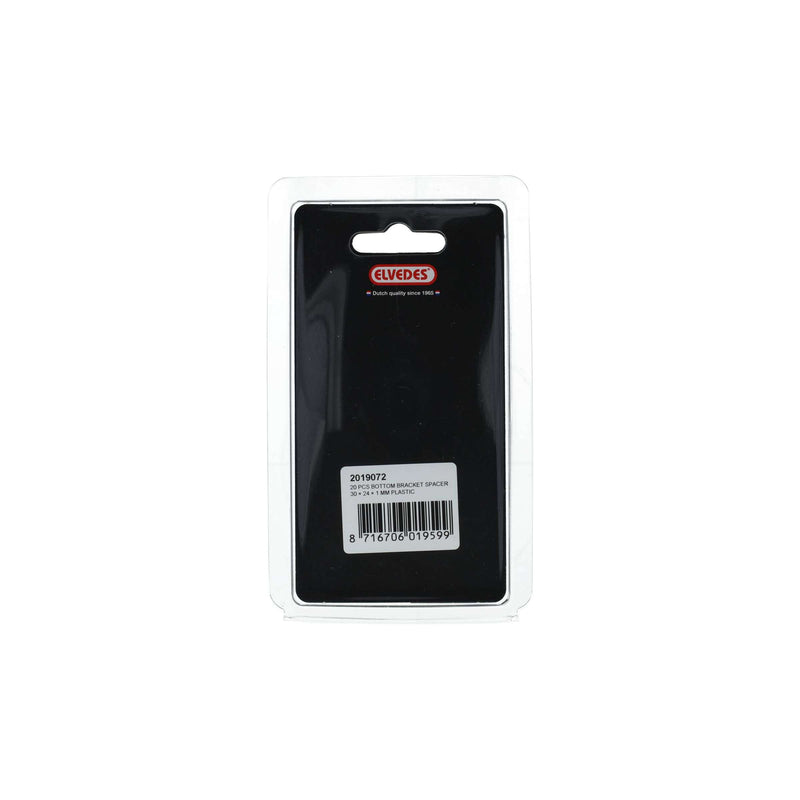 Afbeelding laden in galerijviewer, Trapas opvulring Elvedes 30 x 24 x 1,0 mm - kunststof (20 stuks)
