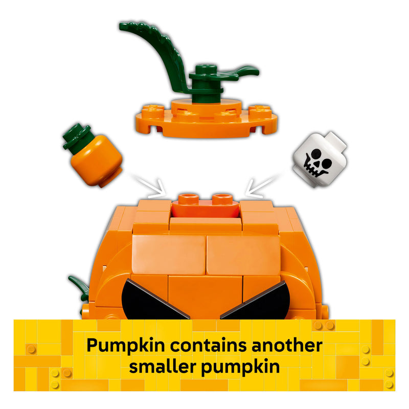 Afbeelding laden in galerijviewer, Lego halloween 40822 - griezelpompoentruck
