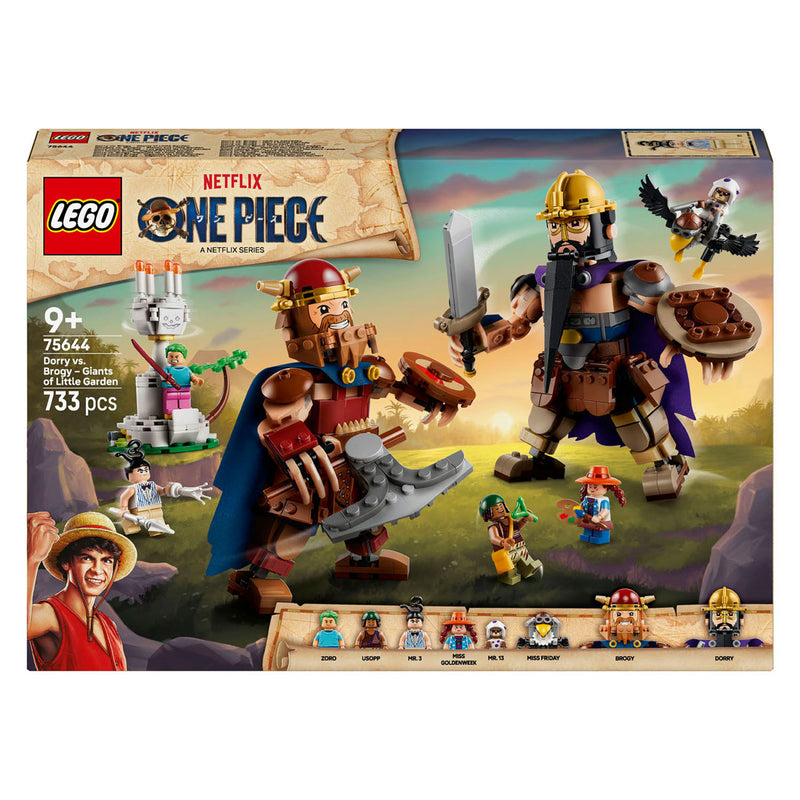 Afbeelding laden in galerijviewer, Lego one piece 75644 dorry vs. brogy - reuzen van kleine gaarde

