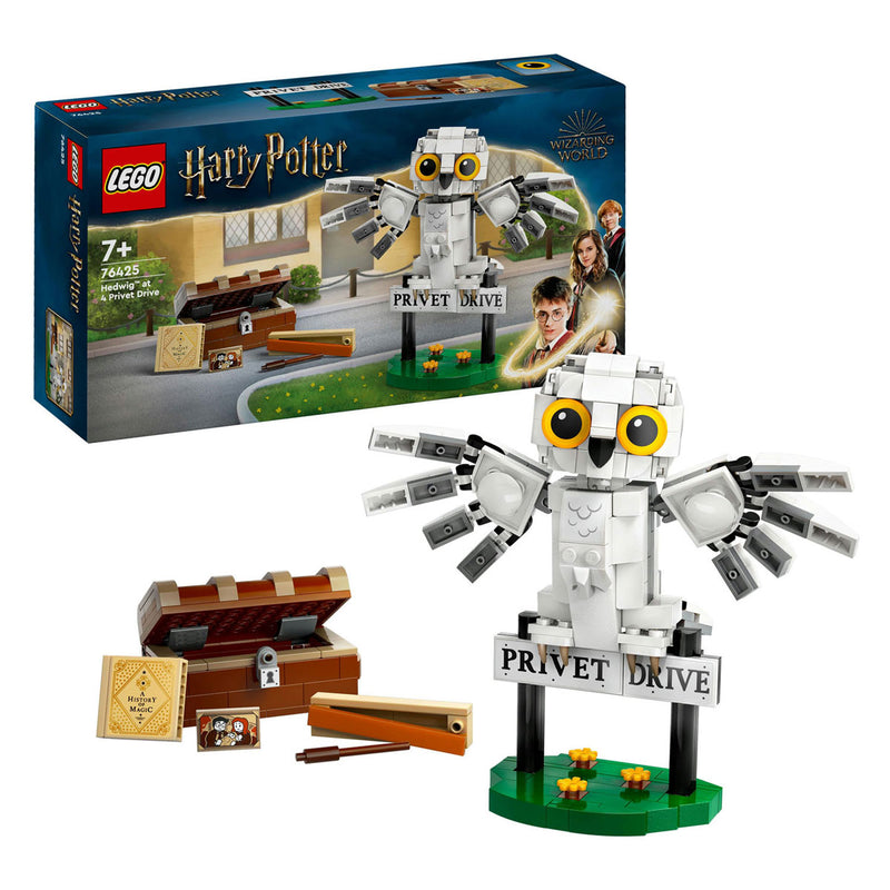 Afbeelding laden in galerijviewer, Lego harry potter 76425 hedwig bij ligusterlaan
