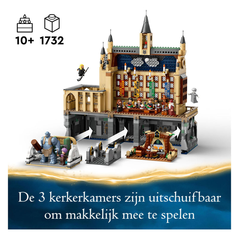 Chargez l'image dans la visionneuse de la galerie, Lego harry potter 76435 kasteel zweinstein de grote zaal
