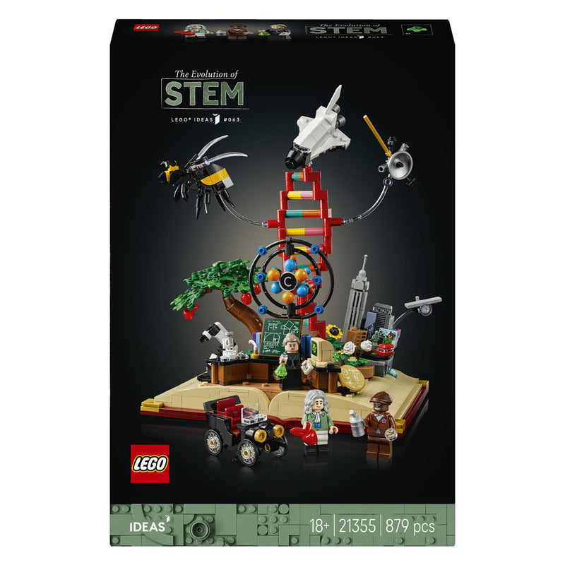 ギャラリービューアに画像をロードする, Lego ideas 21355 de evolutie van stem
