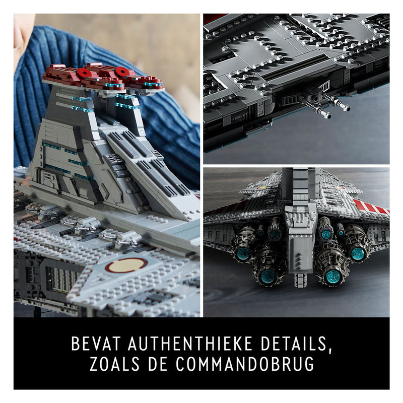 Chargez l'image dans la visionneuse de la galerie, Lego star wars 75367 venator-class republic attack cruiser
