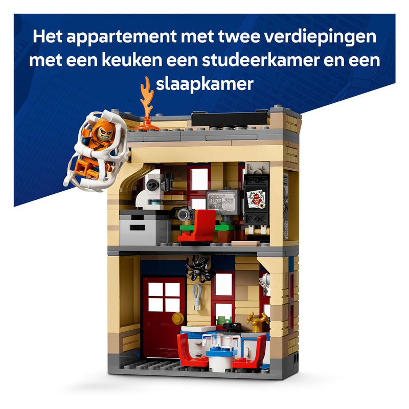 Afbeelding laden in galerijviewer, Lego marvel 76317 het appartement van peter parker

