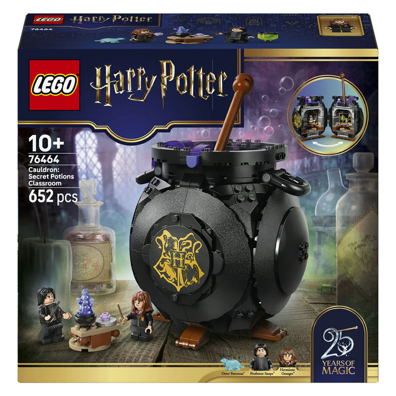 Afbeelding laden in galerijviewer, Lego harry potter ketel met geheim toverdrankenklaslokaal bouwpakket voor kinderen - 76464
