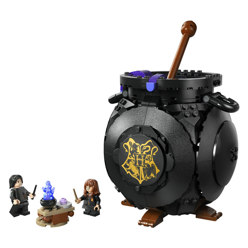 Afbeelding laden in galerijviewer, Lego harry potter ketel met geheim toverdrankenklaslokaal bouwpakket voor kinderen - 76464
