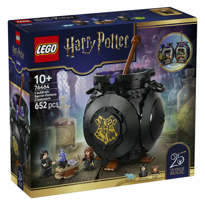 Afbeelding laden in galerijviewer, Lego harry potter ketel met geheim toverdrankenklaslokaal bouwpakket voor kinderen - 76464
