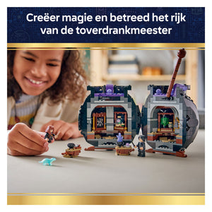 Lego harry potter ketel met geheim toverdrankenklaslokaal