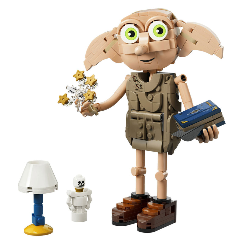 Chargez l'image dans la visionneuse de la galerie, Lego harry potter dobby de vrije elf bouwbaar tovenaarswereld speelgoed voor kinderen 76469
