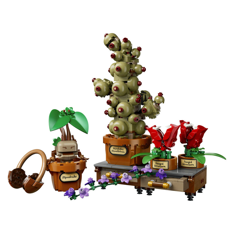 Chargez l'image dans la visionneuse de la galerie, Lego harry potter zweinstein kruidenkunde planten bouwbaar speelgoed voor kinderen 76474
