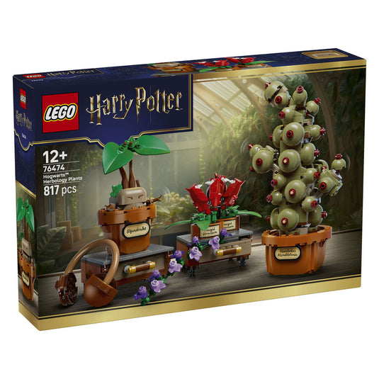 Lego harry potter zweinstein kruidenkunde planten bouwbaar speelgoed voor kinderen 76474