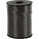 Cadeaulint, b: 10 mm, glossy, zwart, 250 m 1 rol