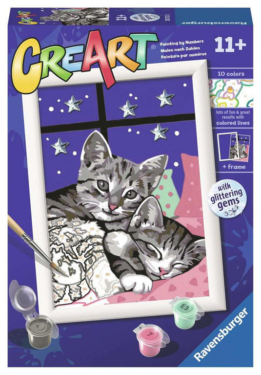 Ravensburger creart sleepy kitties