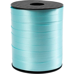 Cadeaulint, b: 10 mm, licht turquoise, 250 m 1 rol