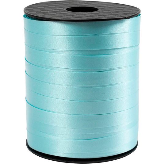 Cadeaulint, b: 10 mm, licht turquoise, 250 m 1 rol