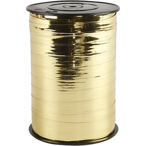 Creativ company cadeau lint goud metallic 250 meter decoratie.