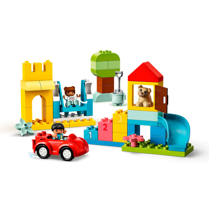 Load image into Gallery viewer, Lego duplo 10914 luxe opbergdoos met bouwstenen
