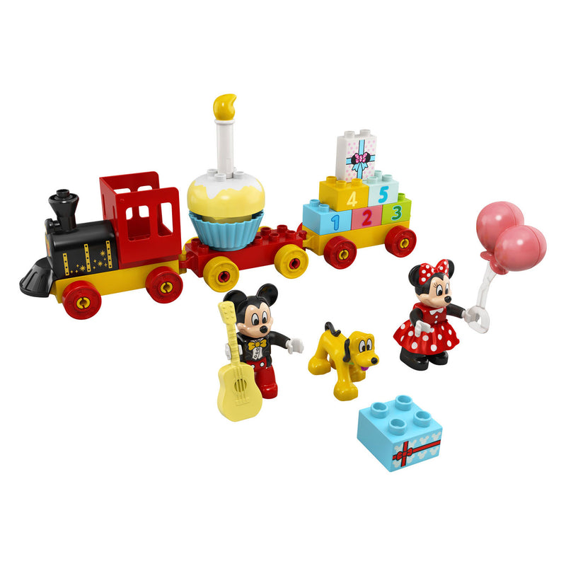 Afbeelding laden in galerijviewer, Lego duplo disney mickey minnie verjaardagstrein, bouwbaar speelgoed voor peuters 10941
