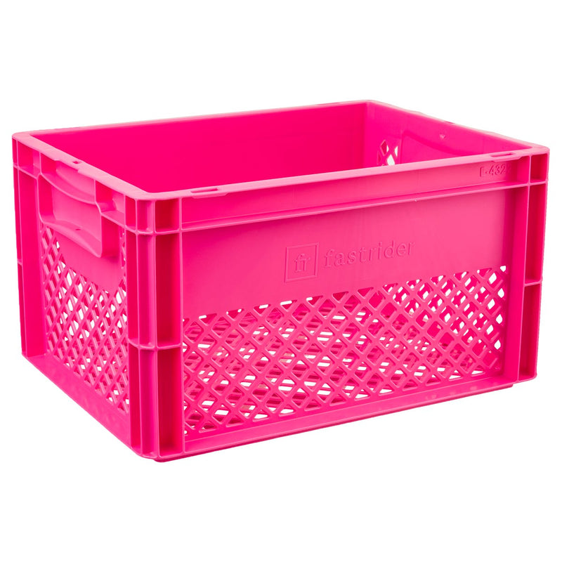 Afbeelding laden in galerijviewer, Fastrider fietskrat medium roze
