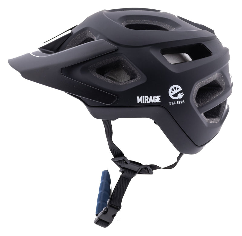 Load image into Gallery viewer, Mirage mtb helm 55-58cm mat zwart
