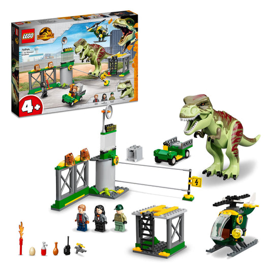 Lego LEGO Jurassic 76944 T-Rex Dinosaurus Ontsnapping