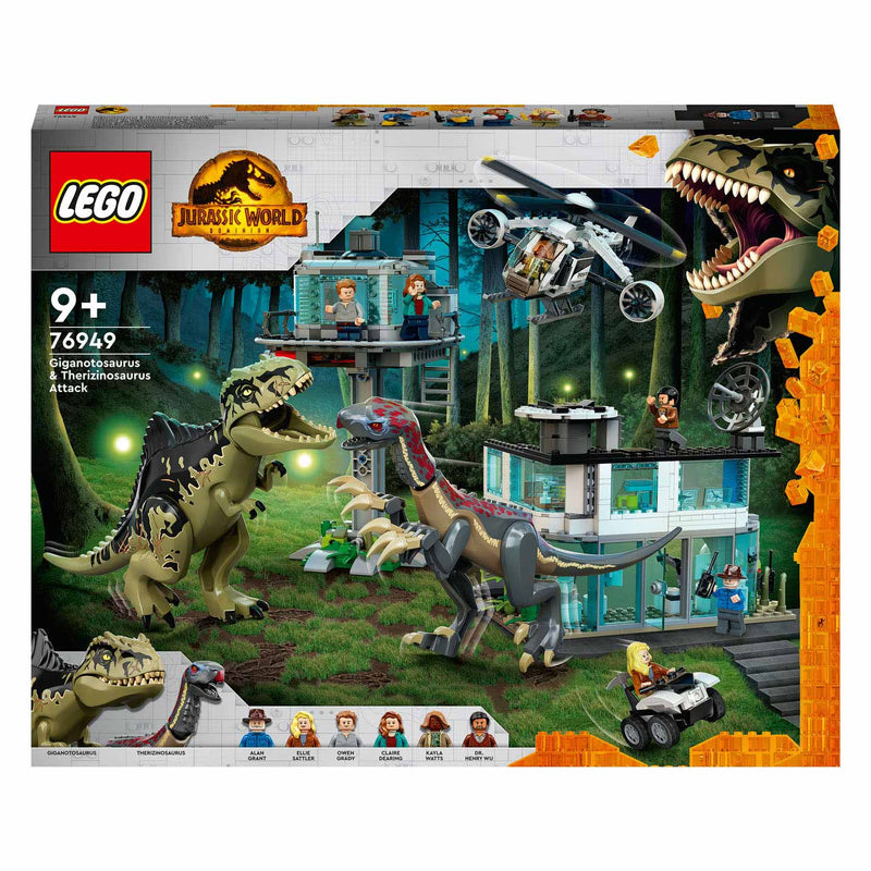 Load image into Gallery viewer, Lego LEGO Jurassic 76949 Giganoto Therizinosaurus Aanval
