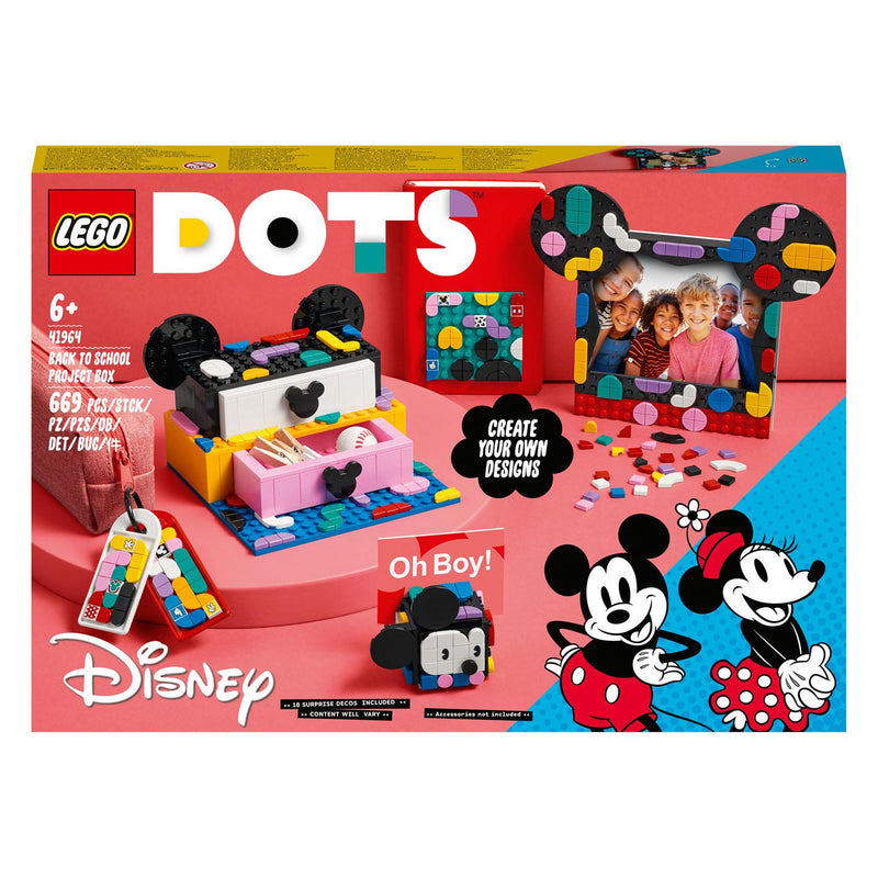 Afbeelding laden in galerijviewer, Lego dots 41964 mickey minnie mouse: terug naar school
