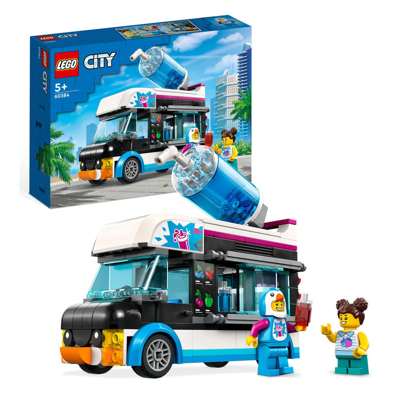 Load image into Gallery viewer, Lego lego city 60384 pinguïn slush truck
