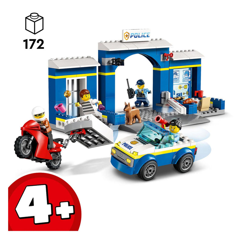 Load image into Gallery viewer, Lego LEGO City 60370 Achtervolging Politiebureau
