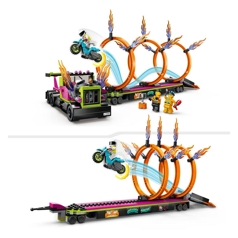 Load image into Gallery viewer, Lego LEGO City 60357 Stunttruck Ring of Fire-Uitdaging

