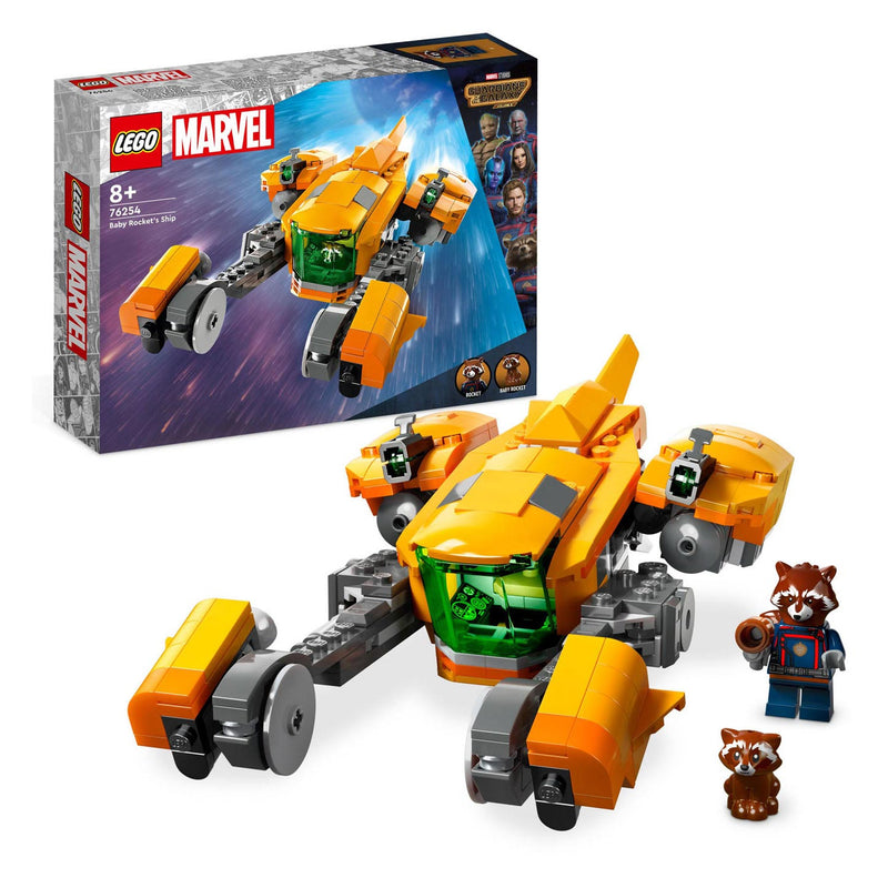 Laden Sie das Bild in Galerie -Viewer, Lego super heroes 76254 het schip van baby rocket
