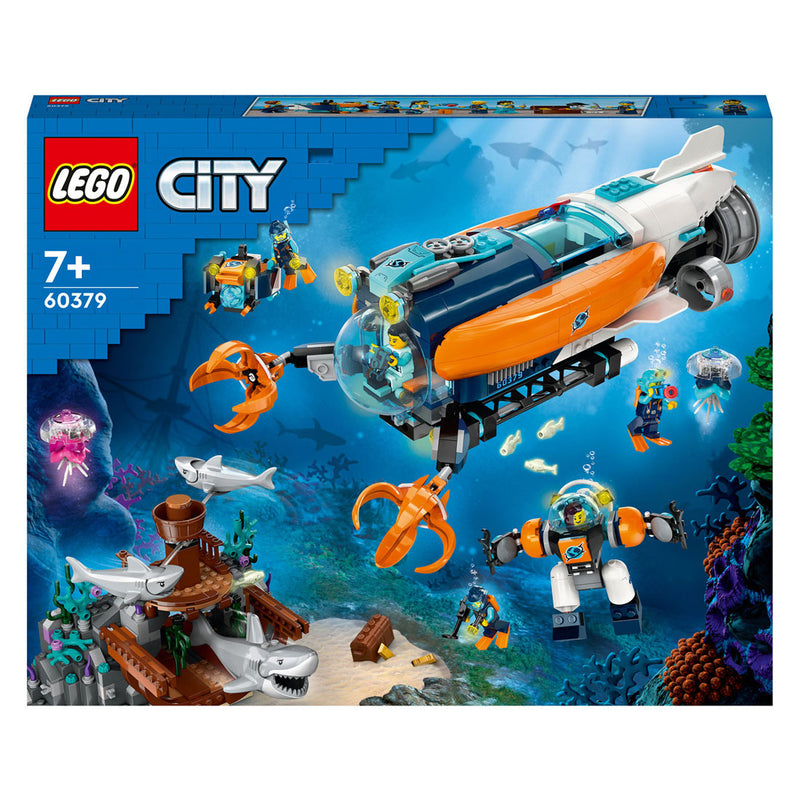 Load image into Gallery viewer, Lego LEGO City 60379 Duikboot Voor Diepzeeonderzoek
