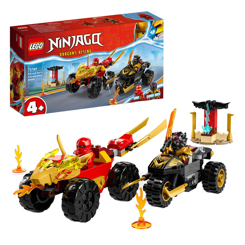 Load image into Gallery viewer, Lego LEGO Ninjago 71789 Kai en Ras' Duel Tussen Auto en Motor
