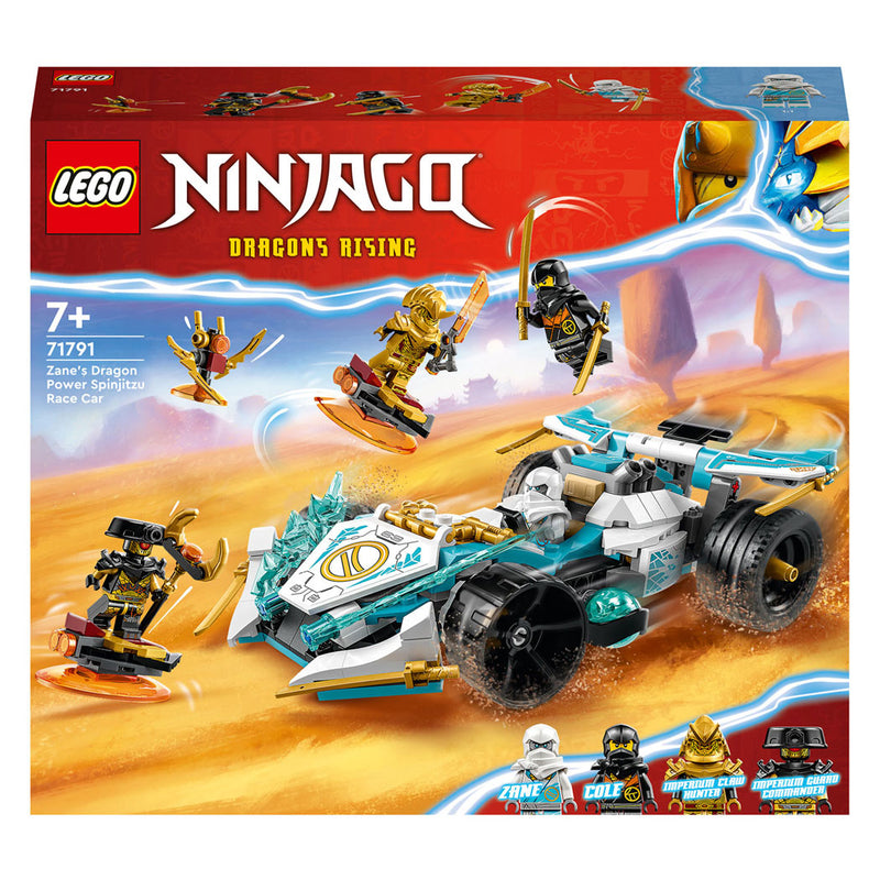 Load image into Gallery viewer, Lego LEGO Ninjago 71791 Zane’s Drakenkracht Spinjitzu Racewagen
