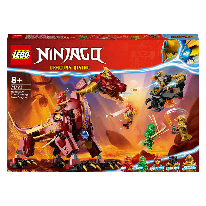 Load image into Gallery viewer, Lego LEGO Ninjago 71793 Heatwave Transformerende Lavadraak
