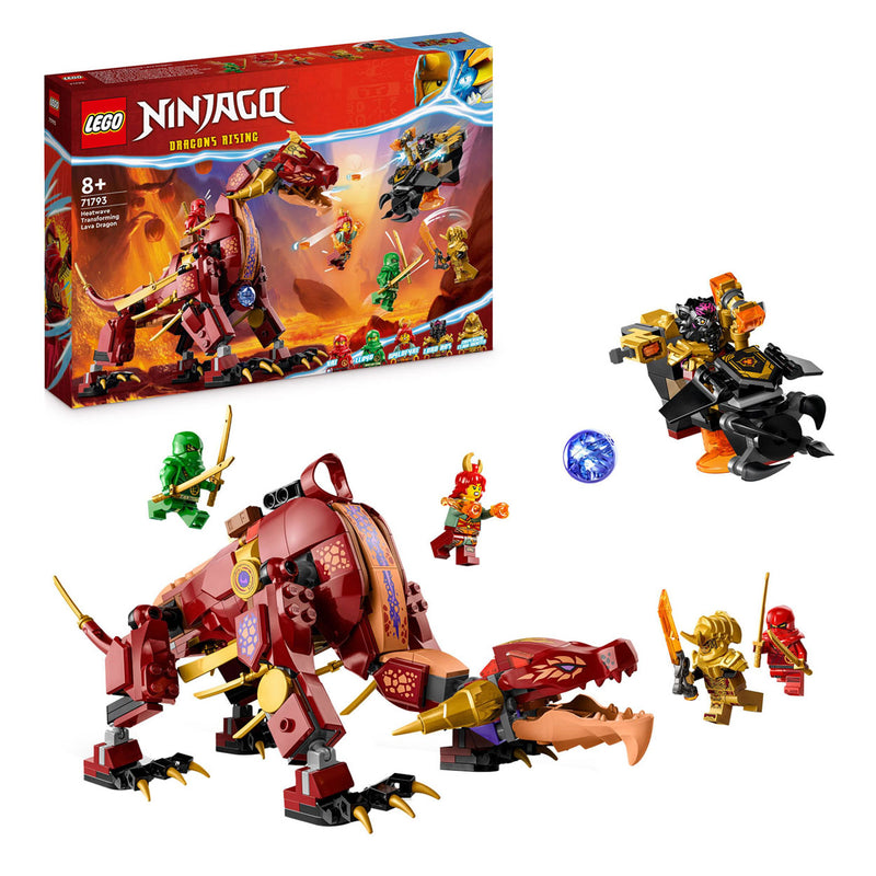 Load image into Gallery viewer, Lego LEGO Ninjago 71793 Heatwave Transformerende Lavadraak
