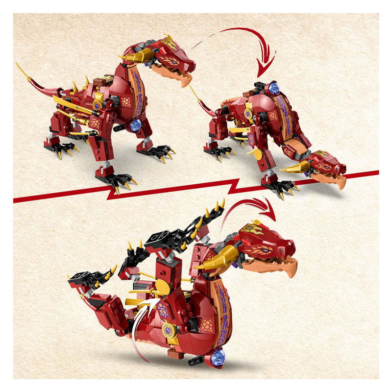 Load image into Gallery viewer, Lego LEGO Ninjago 71793 Heatwave Transformerende Lavadraak
