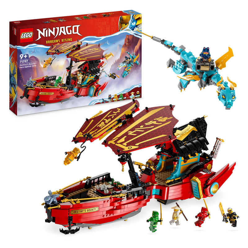 Load image into Gallery viewer, Lego LEGO Ninjago 71797 Destiny's Bounty - Race Tegen De Klok
