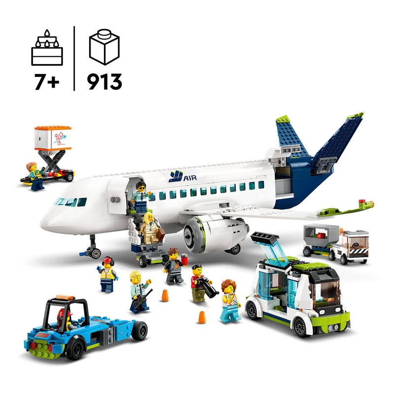 Load image into Gallery viewer, Lego city 60367 passagiersvliegtuig
