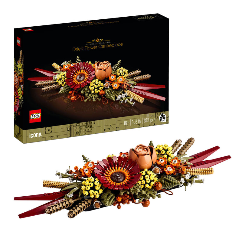Load image into Gallery viewer, Lego LEGO ICONS 10314 Bloemstuk met Gedroogde Bloemen
