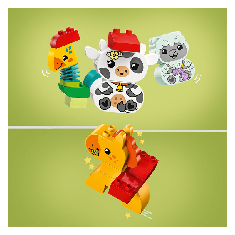 Load image into Gallery viewer, Lego duplo 10412 mijn eerste dierentrein
