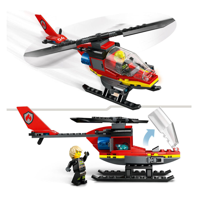 Load image into Gallery viewer, Lego city 60411 brandweerhelikopter
