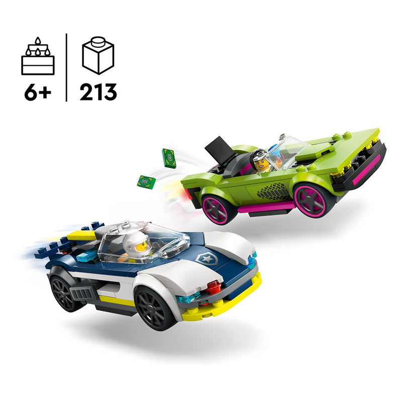 ギャラリービューアに画像をロードする, Lego politiewagen en snelle autoachtervolging - 60415
