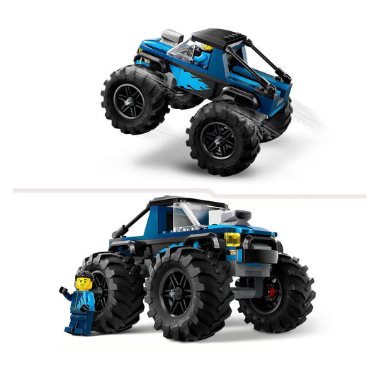 Lego city blauwe monstertruck - 60402