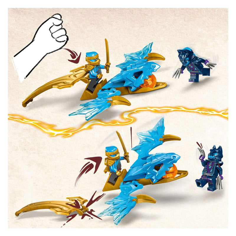 Load image into Gallery viewer, Lego LEGO Ninjago 71802 Nya'S Rijzende Drakenaanval
